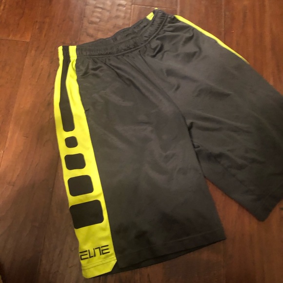 Nike Other - Nike Dri-fit black/gold basketball shorts. Size XL